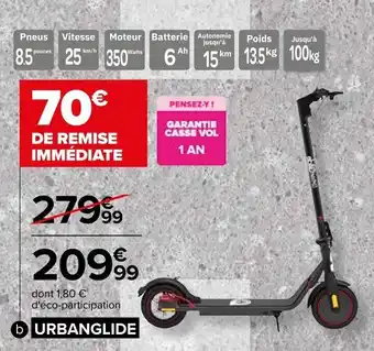 Carrefour Trottinette electrique offre