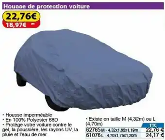 Housse de protection voiture