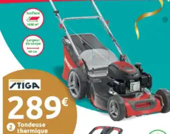Mr Bricolage Tondeuse thermique tractée 140 cm³ offre