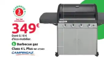 Mr Bricolage Barbecue gaz Class 4 L Plus M. 673601 offre
