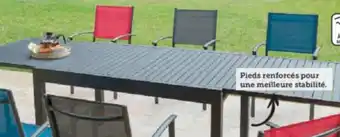 U Express TABLE AVEC RALLONGE CARNAC offre