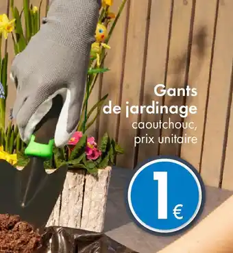 TEDi Gants de jardinage offre