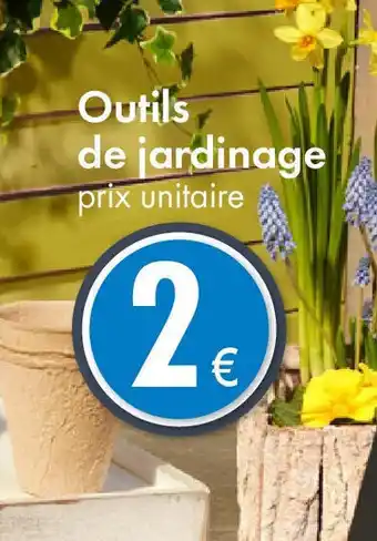 TEDi Outils de jardinage offre