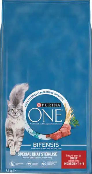 Carrefour PURINA ONE Croquettes pour chats stérilisés offre