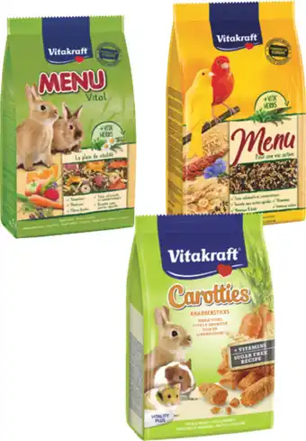 Carrefour VITAKRAFT SUR TOUTE L' ALIMENTATION POUR RONGEURS ET OISEAUX DOMESTIQUES offre