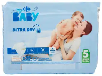 Carrefour CARREFOUR BABY Couches Ultra Dry offre