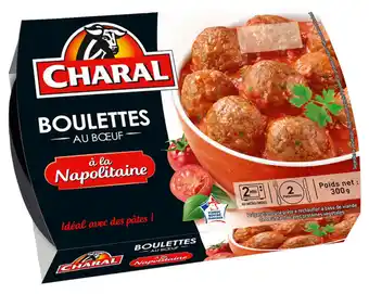 Carrefour Market Boulettes au bœuf à la napolitaine CHARAL offre