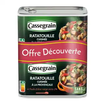 Carrefour Market CASSEGRAIN Ratatouille Offre Découverte offre