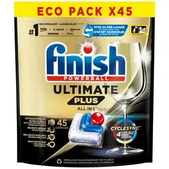 Carrefour Market FINISH Capsules lave-vaisselle ECO PACK offre
