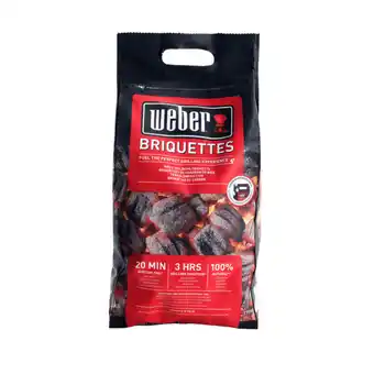 Carrefour Market WEBER Briquette de charbon offre