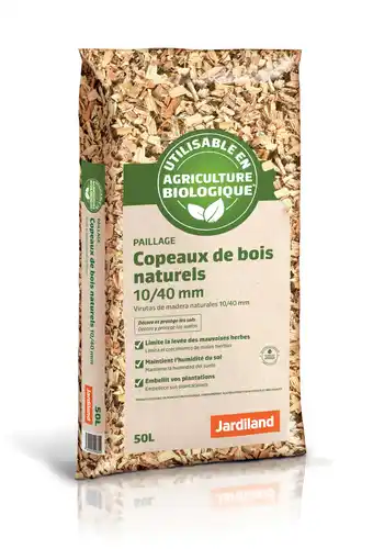 Jardiland Copeaux de bois naturel 50 L offre