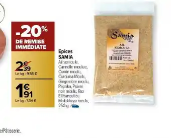 Epices SAMIA