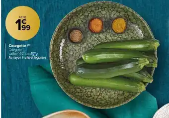 Carrefour Market Courgette offre