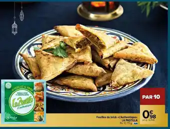 Carrefour Market Feuilles de brick L'Authentique offre