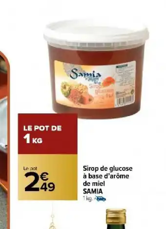 Carrefour Market Sirop de glucose à base d'arôme offre