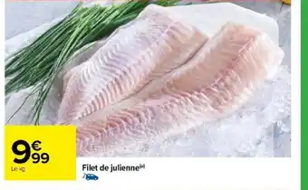 Carrefour Filet de julienne offre