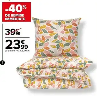 Carrefour Parure katia offre