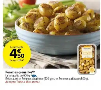 Carrefour Market Pommes grenailles(9) offre