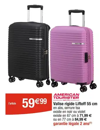 Cora x Carrefour Valise rigide Liftoff 55 cm offre