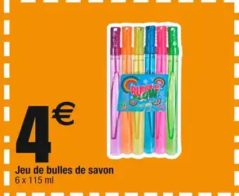 Cora Jeu de bulles de savon offre