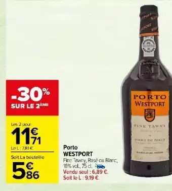 Carrefour Market Porto WESTPORT offre