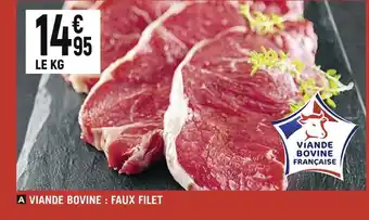 Spar VIANDE BOVINE : FAUX FILET offre