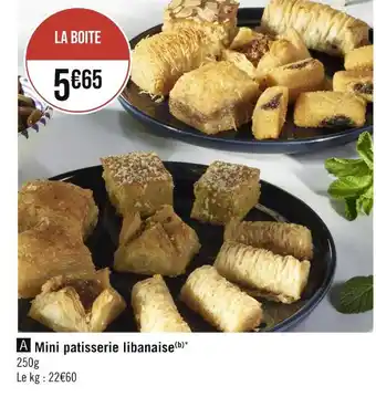Mini patisserie libanaise