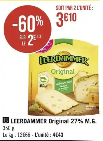 Géant Casino LEERDAMMER LEERDAMMER Original 27% M.G offre