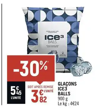 Spar ICE3 GLAÇONS BALLS offre