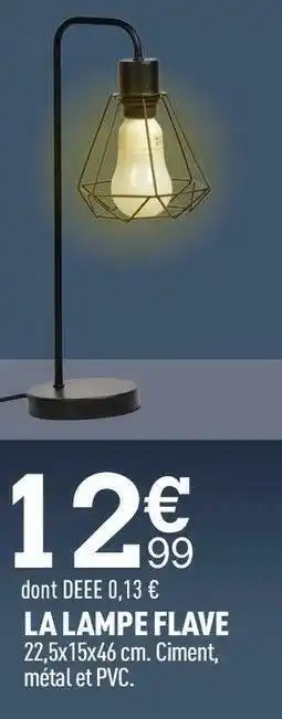 La lampe flave