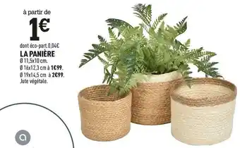 Centrakor La panière offre