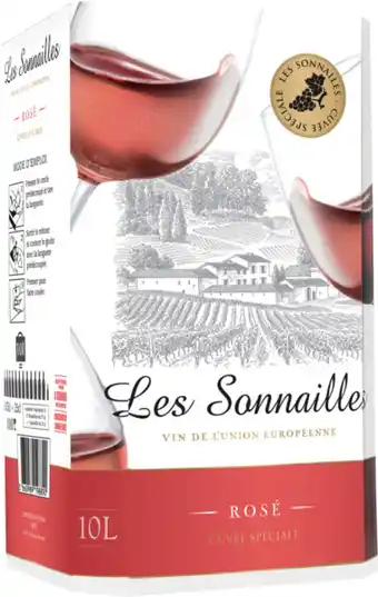 Carrefour Market VIN DE L'UNION EUROPEENNE les sonnailles offre