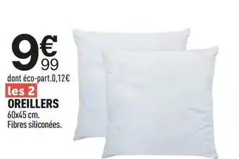 Centrakor Oreillers offre