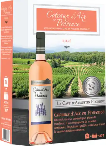 Carrefour Market COTEAUX D'AIX EN PROVENCE la cave d'augustin florent offre