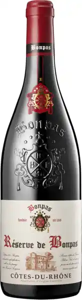 Carrefour Market COTES DU RHONE réserve de bonpas offre