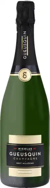 Carrefour Market CHAMPAGNE nicolas gueusquin 1er cru millésimé offre