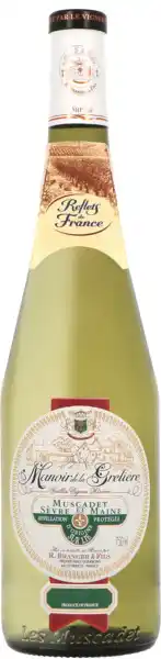 Carrefour Market MUSCADET SEVRE ET MAINE SUR LIE manoir de la grelière vieilles vignes reserve - reflets de france offre