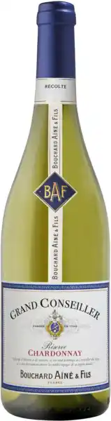 Carrefour Market VIN DE FRANCE CHARDONNAY grand conseiller réserve bouchard aîné & fils offre
