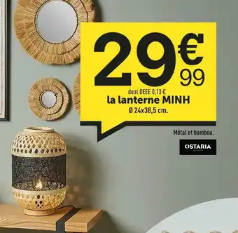 Centrakor Ostaria la lanterne minh offre