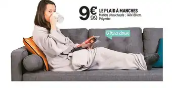 Centrakor Le plaid à manches offre
