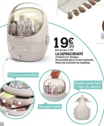 La capsule beauté