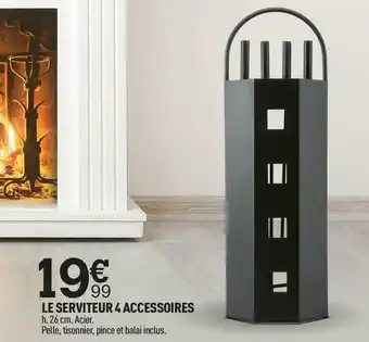 Centrakor Le serviteur 4 accessoires offre