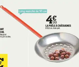 Centrakor La poêle à châtaignes offre