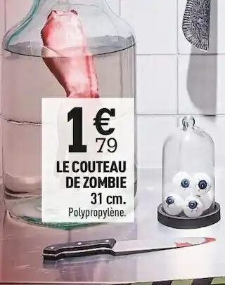 Le couteau de zombie