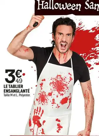 Le tablier ensanglanté