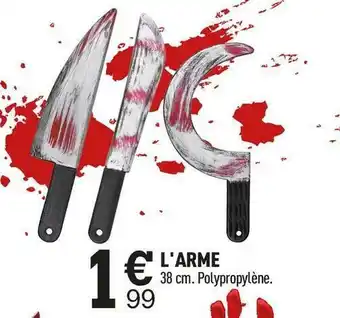 Centrakor L'arme offre