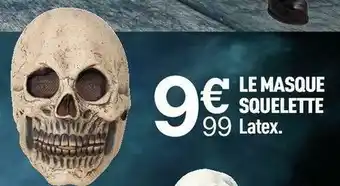 Centrakor Le masque squelette offre