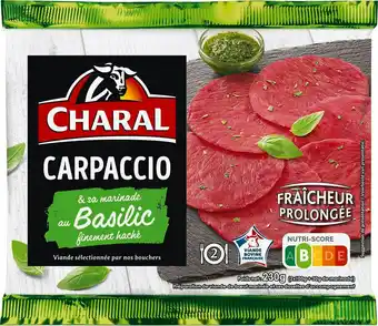 Match Charal carpaccio de boeuf offre
