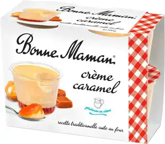 Match Bonne maman crème caramel offre
