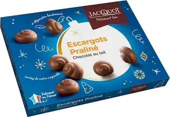 Match Jacquot boîte escargots praliné offre